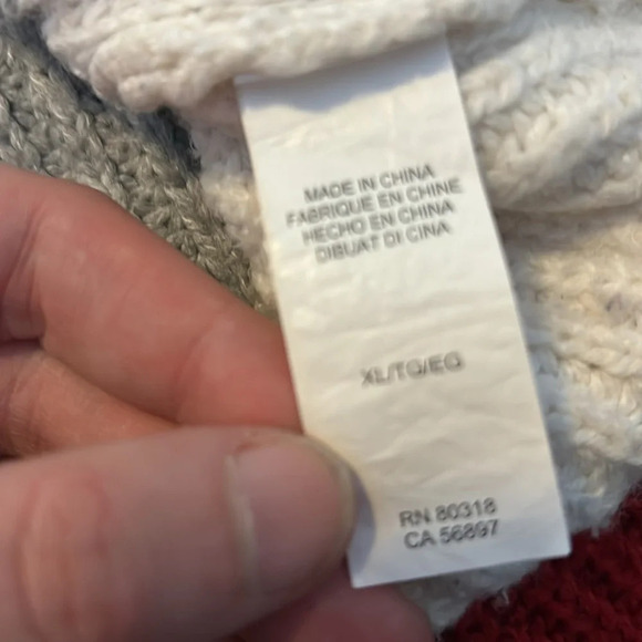 Lucky Brand women’s multi color knit sweater size XL - Picture 8 of 8